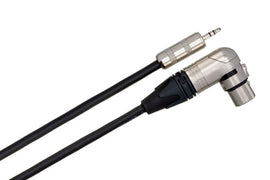 Hosa MXM-025RS Microphone Cable 3.5 mm TRS Male to Neutrik Right Angle XLR Female 25 foot