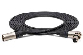 Hosa MXX-015RS Microphone Cable Neutrik Right Angle XLR Female to XLR Male 15 foot