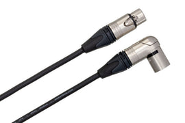 Hosa MXX-015SR Microphone Cable Neutrik XLR Female to Right Angle XLR Male 15 foot