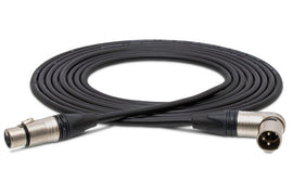 Hosa MXX-025SR Microphone Cable Neutrik XLR Female to Right Angle XLR Male 25 foot