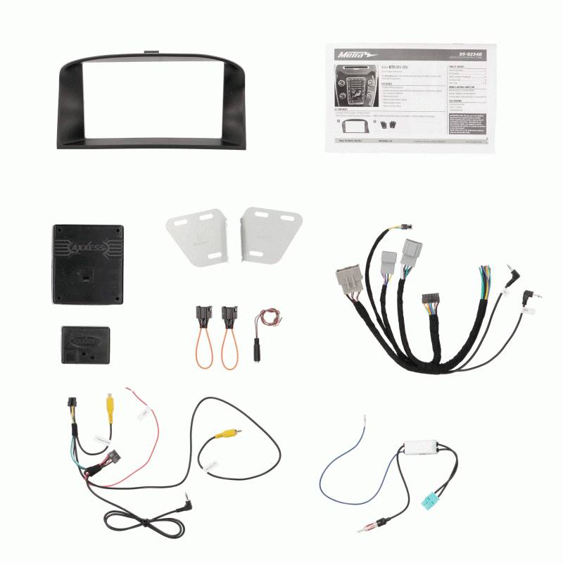 Metra 95-9234B Radio Installation Kits - Compatible Fits for Volvo XC70 2014-2016 Non-Amplified