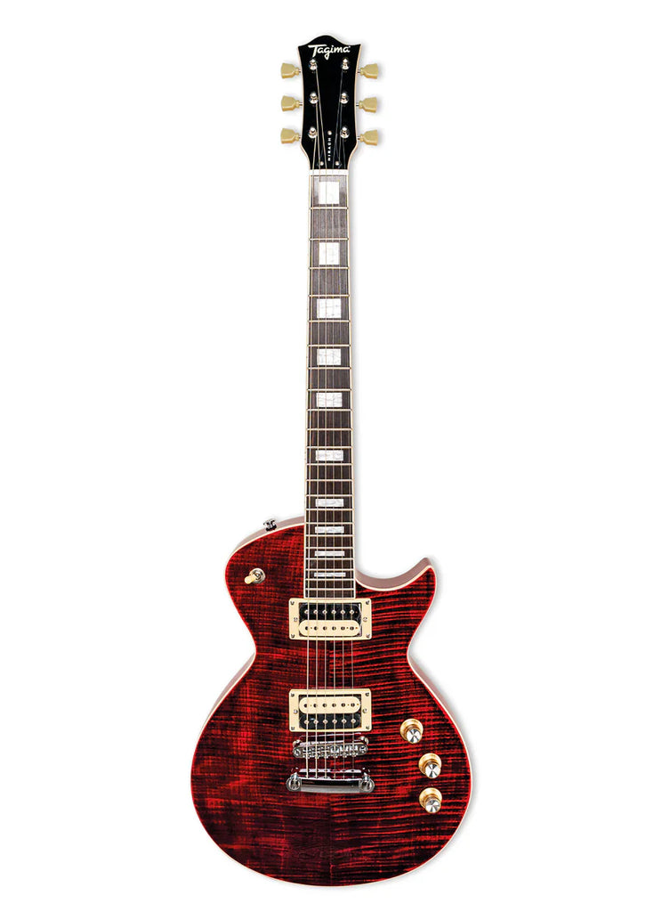 Tagima MIRACH-FL TRD-DF Electric Guitar - Trans. Red