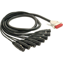 Charger l'image dans la galerie, Mogami GOLD-DB25-XLRF-10 8-channel Analog Interface Cable - 10 foot