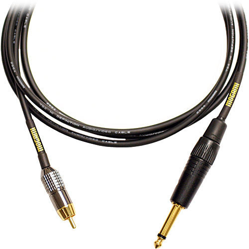 Mogami GOLD TS-RCA-06 TS 1/4" Male to RCA Male Patch Cable - 6'