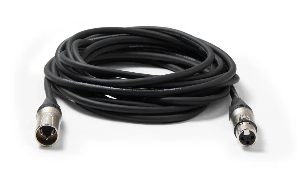2 MR DJ CXMXF3 3' XLR Male to XLR Female Microphone Balanced Instrumental Dj XLR Interconnect Cable