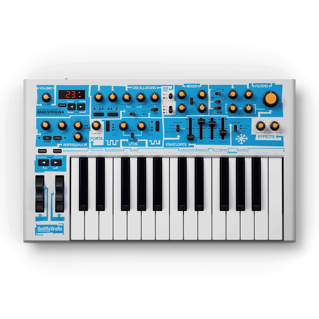 Novation BASS-STATION-II-SE Swifty Edition Monophonic Analog Synthesizer (Limited Edition)