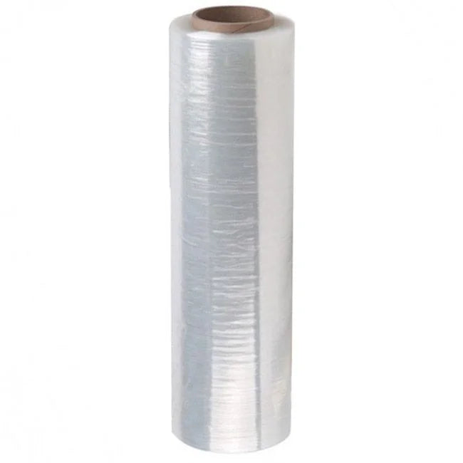 1 Roll Absolute 18" x 1500' 80 Gauge Pallet Wrap Pre Stretch Film Hand Shrink Wrap