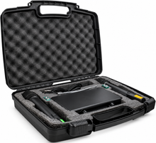 Charger l'image dans la galerie, 2 MR DJ MIC6000 Wireless Dual Handheld design Microphone System + Carrying Case
