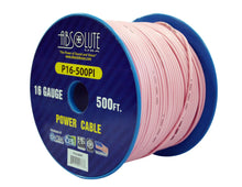 Load image into Gallery viewer, Absolute P16-500PI 16 Gauge 500FT Primary Power &amp; Remote Wire – Pink