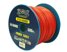 Load image into Gallery viewer, Absolute USA P16-500RD 16 Gauge 500FT Primary Power &amp; Remote Wire – Red