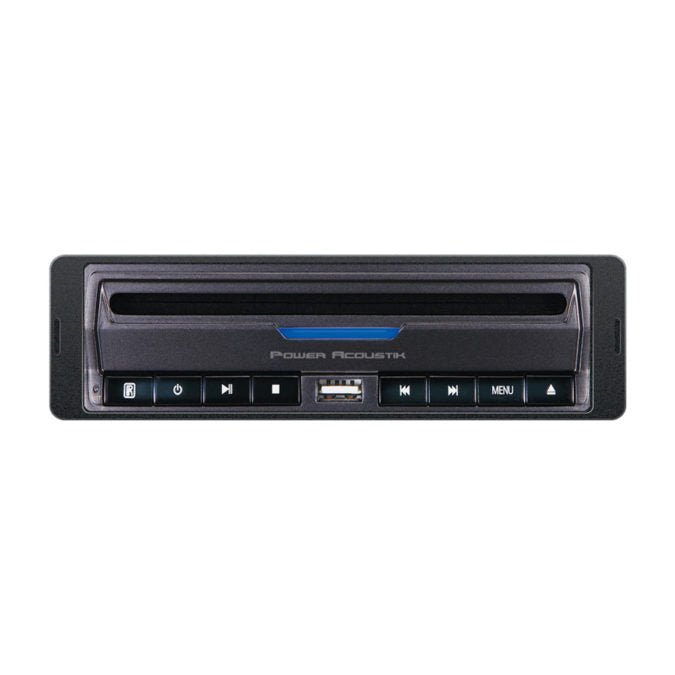 Power Acoustik PADVD-390 In-Dash Single DIN Car DVD Player w/ USB Playback