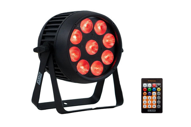 Antari PAR9X12BH-IP IP65 Battery Powered Outdoor RGBWAU LED PAR with W-DMX