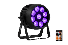 Load image into Gallery viewer, Antari PAR9X12BH-IP IP65 Battery Powered Outdoor RGBWAU LED PAR with W-DMX