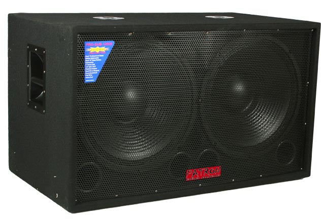 MR DJ Patron PROSUB12000 Dual 18" Passive PRO PA DJ Subwoofer 12000 Watts Max