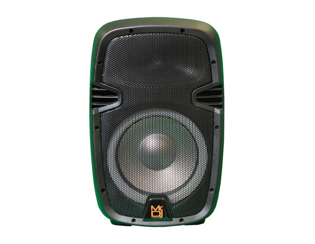 MR DJ PBX210COMBO Speaker Portable all in One PA/DJ KTV System 2X 10" 3000W Bluetooth Active Speaker Mixer & Stands