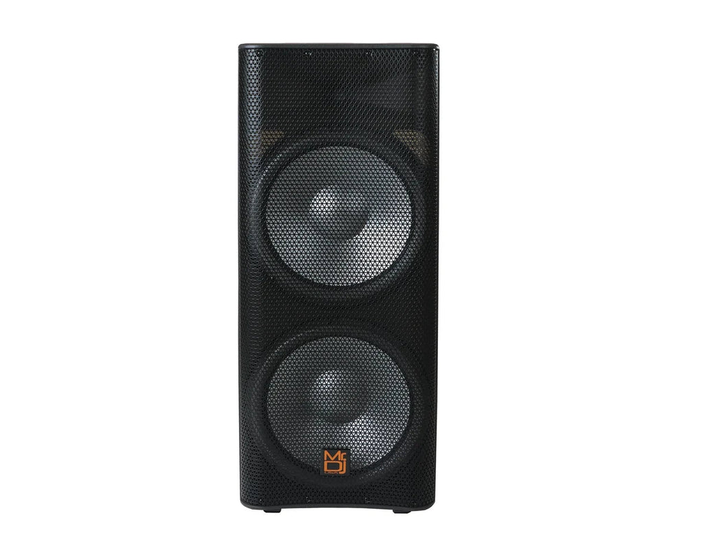 Mr. Dj USA DJ215BT Dual 15" 3WAY 5000W Max Power PA DJ Bluetooth Speaker