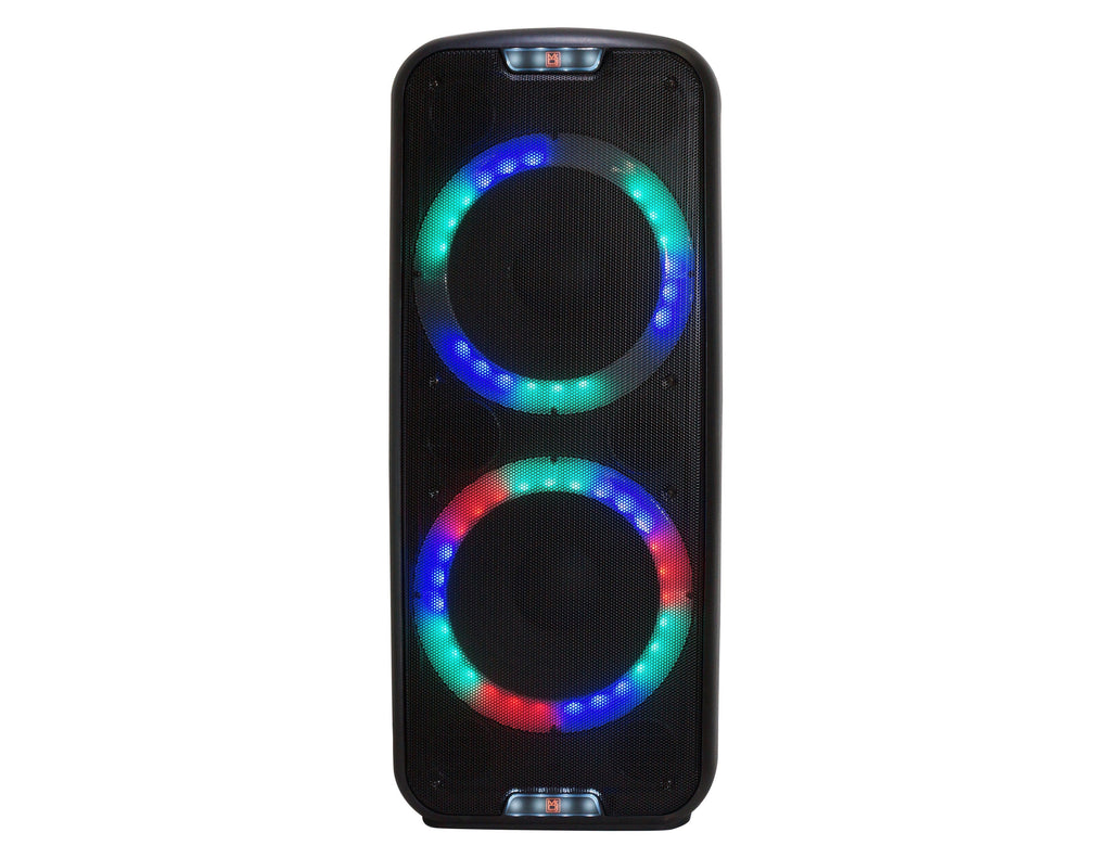 MR DJ PBX6500LED & PBX6500S Dual 15” 3-Way Full-Range Powered/Active and Passive DJ PA Multipurpose Live Sound Bluetooth Loudspeaker