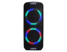 Charger l&#39;image dans la galerie, MR DJ PBX6500LED Professional Dual 15” 3-Way Full-Range Powered/Active DJ PA Multipurpose Live Sound Bluetooth Loudspeaker