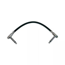 Charger l'image dans la galerie, On-Stage PC506B 6" Patch Cable w/ Pancake Connectors (Black)