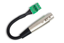 Load image into Gallery viewer, Hosa PHX-106F Low-voltage Adaptor - XLR3F to PHX3M - 6 inch