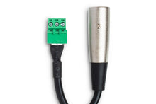 Load image into Gallery viewer, Hosa PHX-106M-BULK Low-voltage Adapter PHX3M to XLR3M 6"