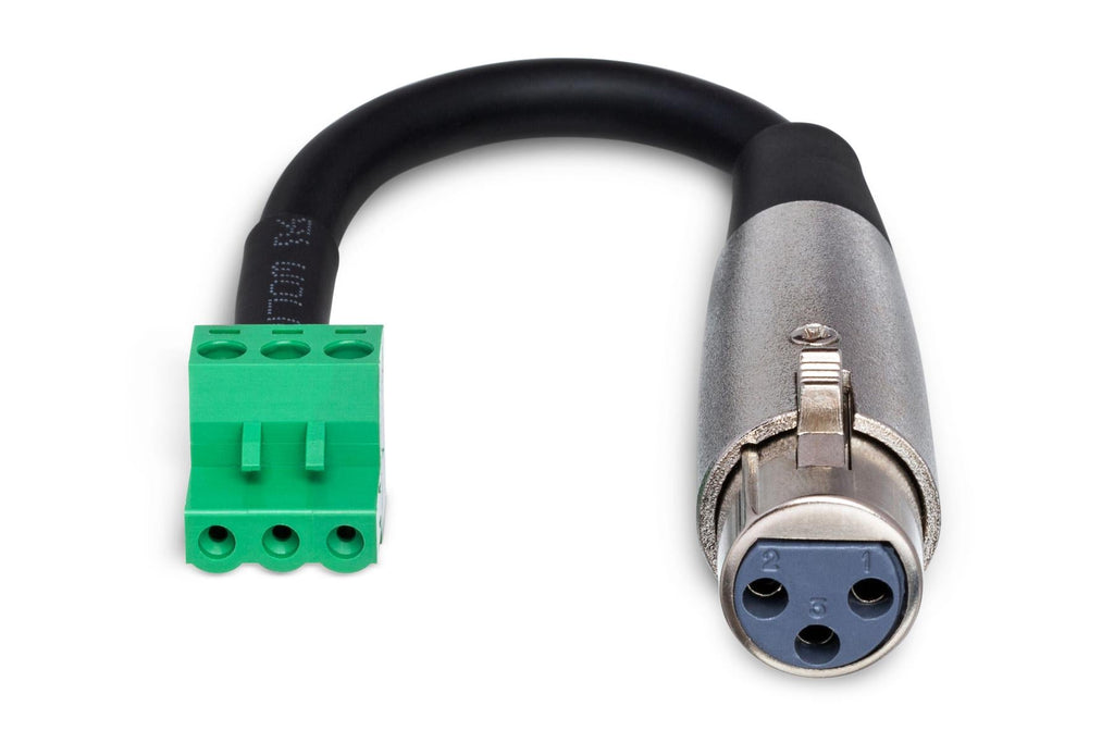 Hosa PHX-206F Phoenix PHX3F to XLR Female Adapter