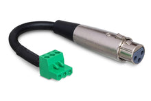 Load image into Gallery viewer, Hosa PHX-206F Phoenix PHX3F to XLR Female Adapter