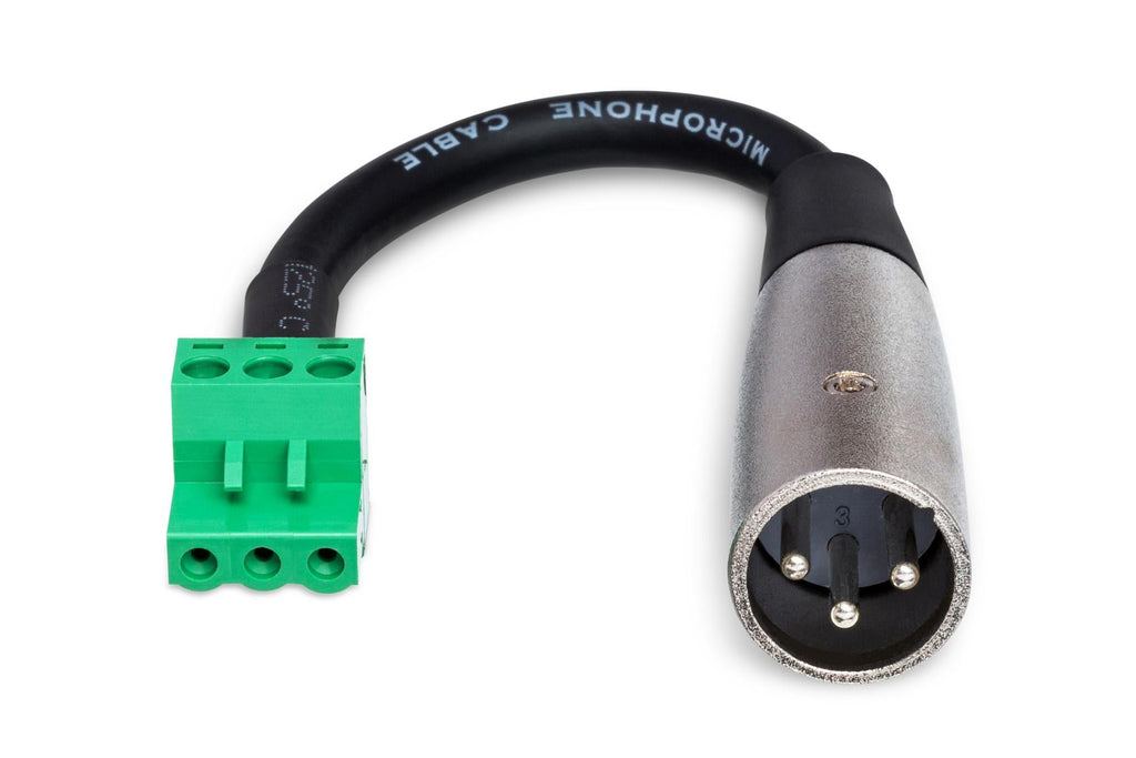 Hosa PHX-206M Phoenix PHX3F to XLR Male Adapter