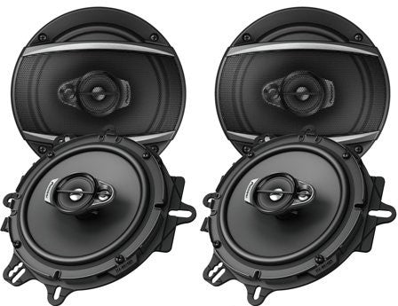 Pioneer TS-A1677S 320 Watt 6.5" 3-Way Coaxial Car Audio Speakers 6-1/2"