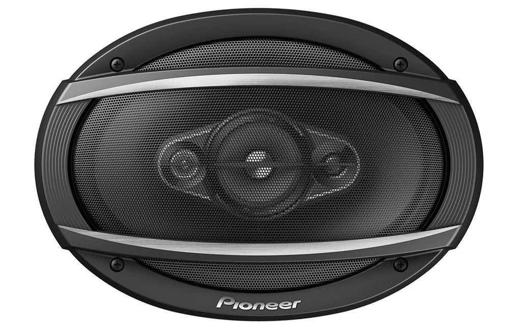 Pioneer TS-A6960F 450W 4-Way 6x9 Stereo Coaxial Speakers, 4-Ohm, Set of 2 Pairs