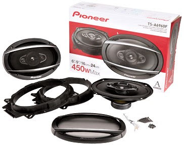 4 X New Pioneer 6" X 9" Car Audio Coaxial 3-Way Stereo Speaker 400W Max 2 Pair