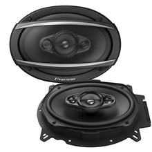 Load image into Gallery viewer, 2 PIONEER TS-A6960F 450W MAX 6" X 9" 4-WAY 4-OHM STEREO COAXIAL SPEAKER (1PAIR)