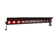 Load image into Gallery viewer, Antari PIXBAR12H 12x12W RGBWAU Pixel Control LED Bar with Barndoor