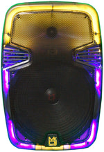 Load image into Gallery viewer, 2 MR DJ PL15FLAME 15&quot; Portable Translucent Bluetooth Speaker