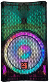 MR DJ 5200W Bluetooth PA Speaker with LED Party Lights, 3-Channel Mixer, High-Power 15-Inch Woofer for DJs & Parties, User-Friendly Design for Enthusiasts