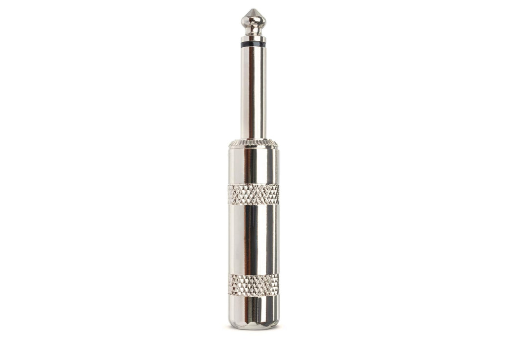 Hosa PLG-025W-BULK 1/4 inch TS Male Cable-mount Connector