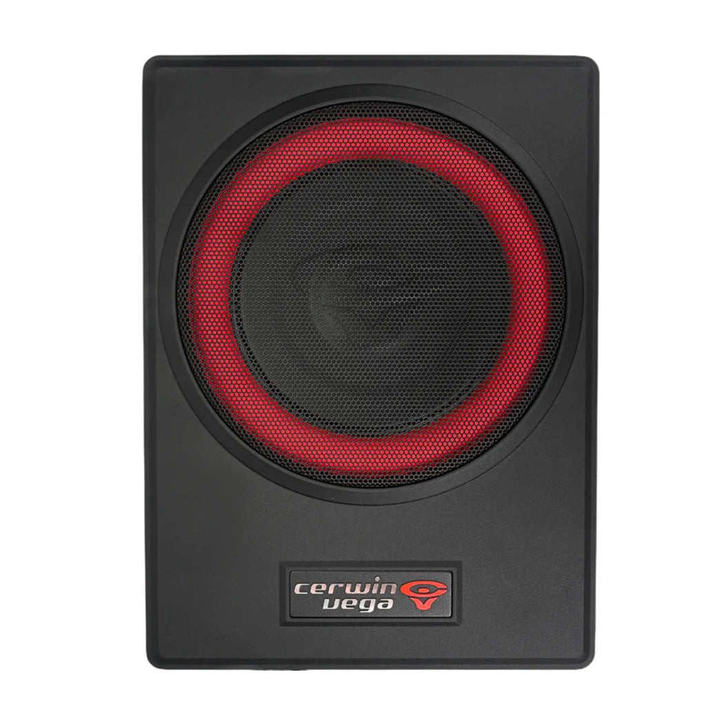 Cerwin-Vega VPAS821 870W 8" Underseat Enclosure with 2-Channel Output