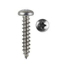 Load image into Gallery viewer, Install Bay PPHSS101 #10 X 1 18-8 PHIL PAN HEAD SS - Bag of 100