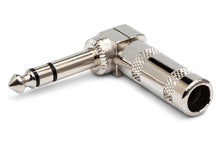 Charger l'image dans la galerie, Hosa PRG-370S Right-angle 1/4 inch TRS Cable-mount Connector