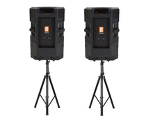 Charger l'image dans la galerie, 2 MR DJ PRO118S-B Powerful PRO PA DJ Single 18" Passive Speaker + Stand