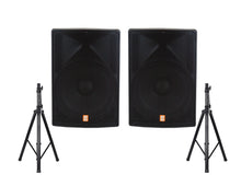 Charger l'image dans la galerie, 2 MR DJ PRO118S-B Powerful PRO PA DJ Single 18" Passive Speaker + Stand