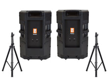 Charger l'image dans la galerie, 2 MR DJ PRO118S-B Powerful PRO PA DJ Single 18" Passive Speaker + Stand