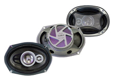 Charger l&#39;image dans la galerie, 2 Pair Absolute USA PRO6993 Pro Series 6x9&quot; 3 Way full-range loudspeakers 6x9&quot; 3 Way full-range loudspeakers Car Speakers 600 Watts Max Power