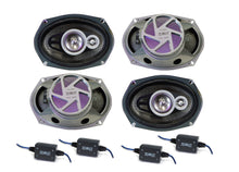 Charger l&#39;image dans la galerie, 2 Pair Absolute USA PRO6993 Pro Series 6x9&quot; 3 Way full-range loudspeakers 6x9&quot; 3 Way full-range loudspeakers Car Speakers 600 Watts Max Power