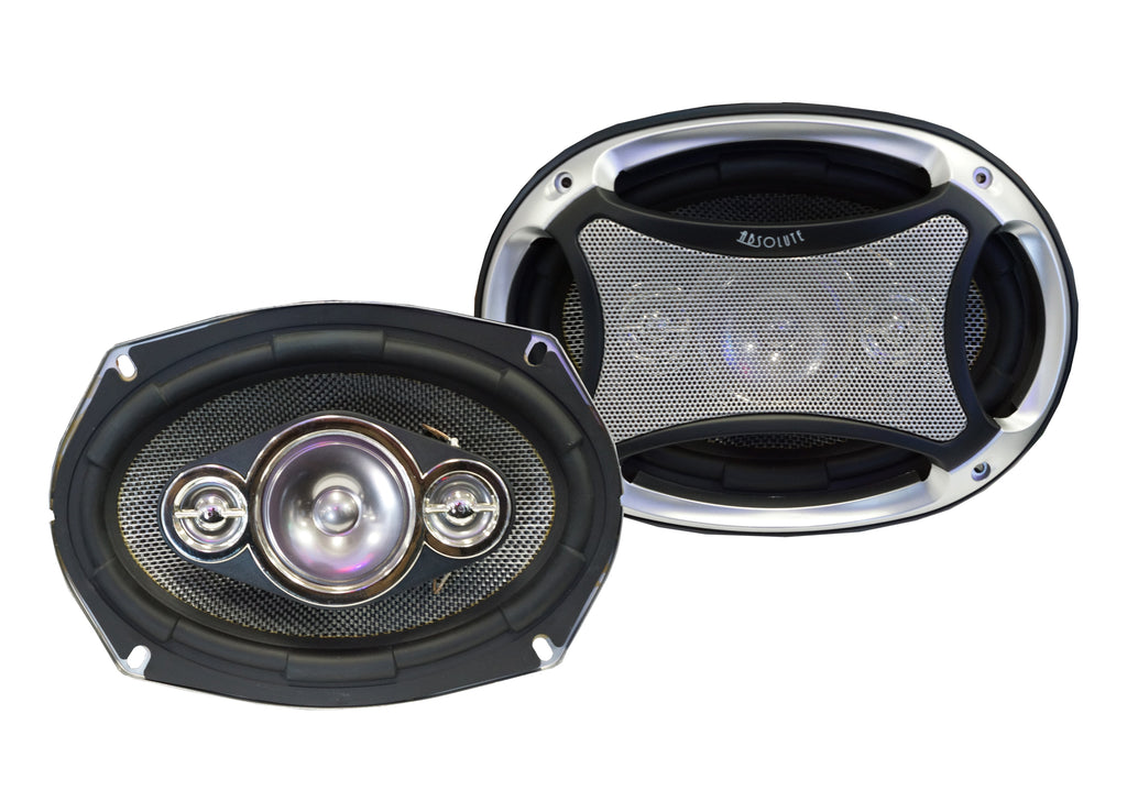 Absolute USA PRO6994 Pro Series 6x9" 4 Way full-range loudspeakers 6x9" 4 Way full-range loudspeakers Car Speakers 600 Watts Max Power