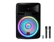 Load image into Gallery viewer, MR DJ PROBAT118 18" 4000 Watts Power Speaker Built-in Battery + Speaker Stand