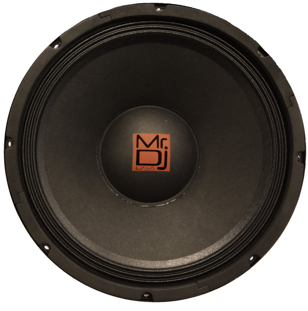 MR DJ PRODW1200 Subwoofer 600W 12" PRO PA DJ Home Audio Raw Speaker 8 ohm Woofer