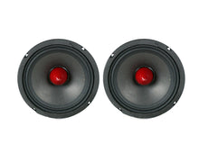 Load image into Gallery viewer, 2 DC Sound PROMID65P 6.5" 500W Mid-Range Aluminum Bullet Loudspeaker + Flat Box