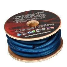 Charger l&#39;image dans la galerie, Absolute PROP4G50BL Pro Series 50 Feet 4-Gauge Power / Ground Cable Pro Series Blue 50 Feet 4 Gauge Ultra Flexible Power/Ground Battery Amp 12V Cable Wire for Auto, Car, Inverter, RV, Solar, Marine, Trucks