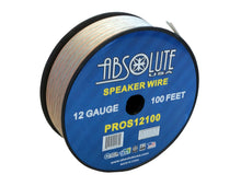 Charger l'image dans la galerie, Absolute PROS12100 12 Gauge 100FT PRO PA DJ Car Home Marine Audio Speaker Wire Cable